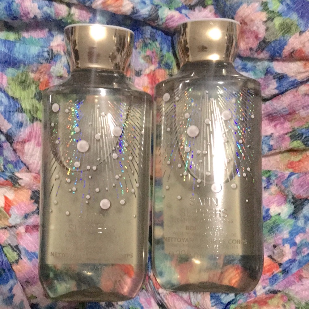 NEW- Bath & Body Works- Satin Slippers Body Wash